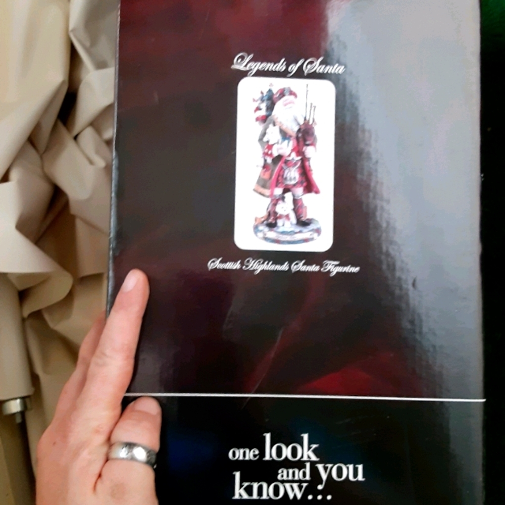 Fritz and Floyd tall Santa brand new in the box